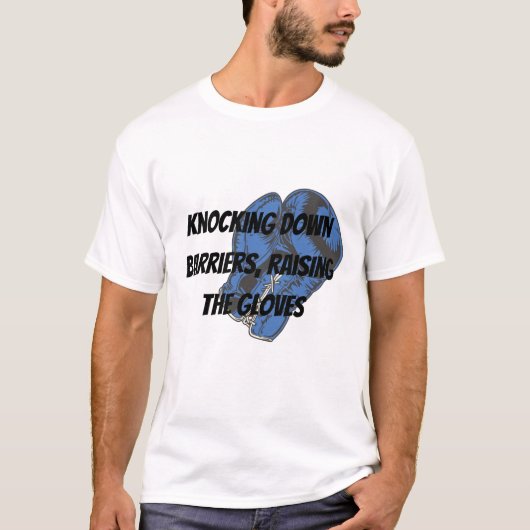 Barrières neerhalen - Boksen T-shirt (Voorkant)