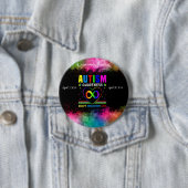 Barrières overwinnen Autisme Awareness Button (In situ)