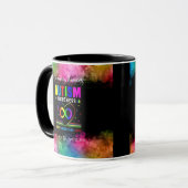 Barrières overwinnen Autisme Bewustzijn Moeder Mok (Voorkant links)