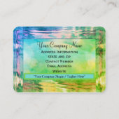 Barringer Bliss Bleu 3.5 Elegant Professioneel Visitekaartje (Achterkant)