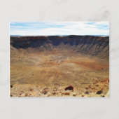 Barringer Meteorietkrater Briefkaart (Voorkant)