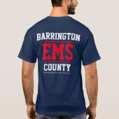 Barrington County EMS Classic T-shirt (Achterkant)