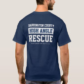 Barrington County High-Angle Rescue T-Shirt (Achterkant)