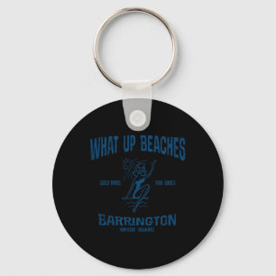 Barrington Rhode Island Ri Grappige stranden T Sleutelhanger