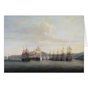 Barrington's Actie te Santa Lucia, 1778