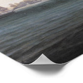 Barrington's Actie te Santa Lucia, 1778 Poster (Hoek)