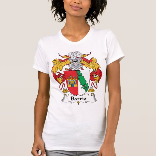 Barrio Family Crest T-shirt (Voorkant)