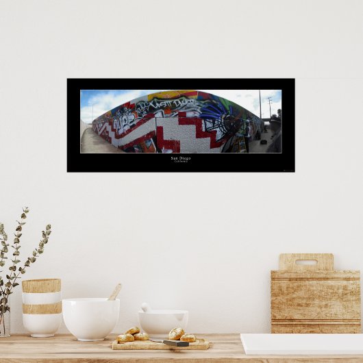 Barrio Logan Chicano Park Poster (Keuken)