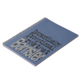 Barrister Extraordinaire Notitieboek (Linkerzijde)