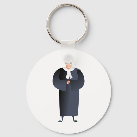 Barrister Sleutelhanger (Voorkant)