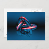 Barrogemiddelde knot briefkaart (Voorkant / Achterkant)