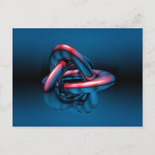 Barrogemiddelde knot briefkaart