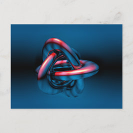 Barrogemiddelde knot briefkaart