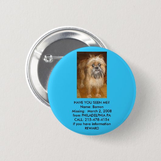 Barron Button (Voorkant /achterkant)