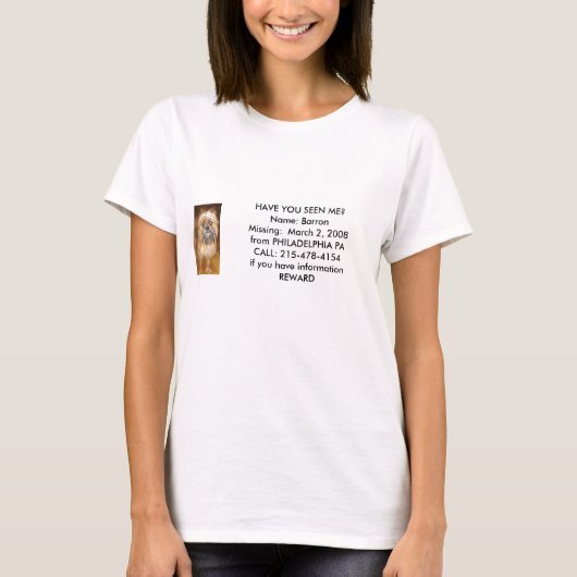 Barron Dames T-shirt (Voorkant)