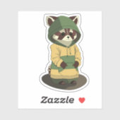 Barron de wasbeer sticker (Vel)