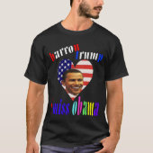 barron trump i Miss obama T-shirt (Voorkant)