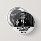 Barron Trump voor President Ronde Button 5,7 Cm (Voorkant /achterkant)