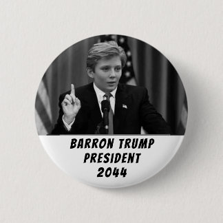 Barron Trump voor President Ronde Button 5,7 Cm