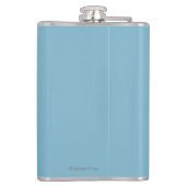 Barrow, Alaska Blanket Toss Vintage Travel Heupfles (Achterkant)