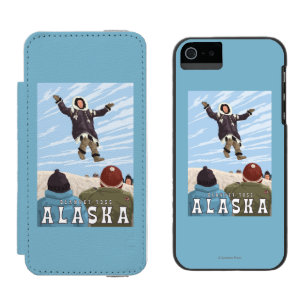 Barrow, Alaska Blanket Toss Vintage Travel