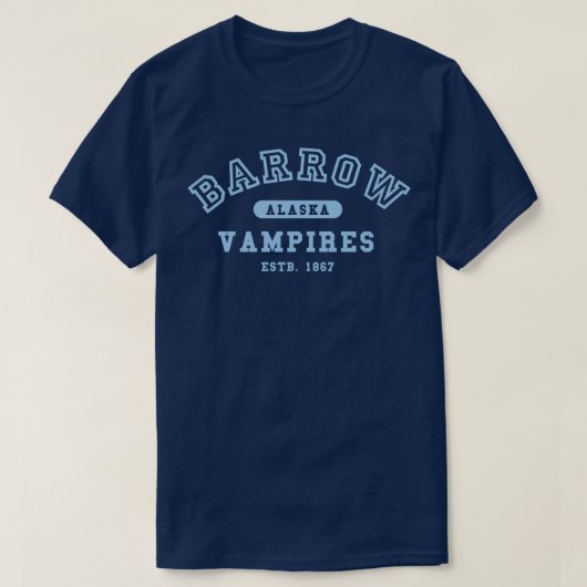Barrow Alaska Vampires T-shirt (Design voorkant)