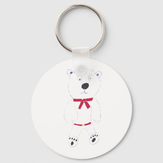 Barry Beer Button Keyring Sleutelhanger (Voorkant)