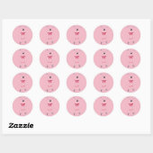 Barry Beer ronde Stickers (Vel)