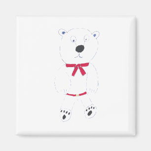Barry Beer Square Magnet