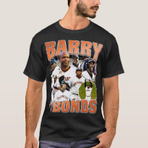 Barry Bonds Bootleg 90s  College T-shirt