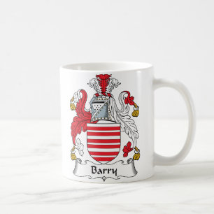 Barry Family Crest Koffiemok