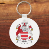 Barry Family Crest Sleutelhanger (Voorkant)