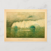 Barry Glacier Alaska prins William Sound Briefkaart (Voorkant)