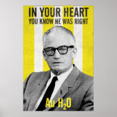 Barry Goldwater- '64 Campaign Style Poster (Voorkant)
