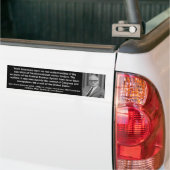BARRY GOLDWATER CITAT/FEDERAL RESERVE BUMPERSTICKER (Op Truck)
