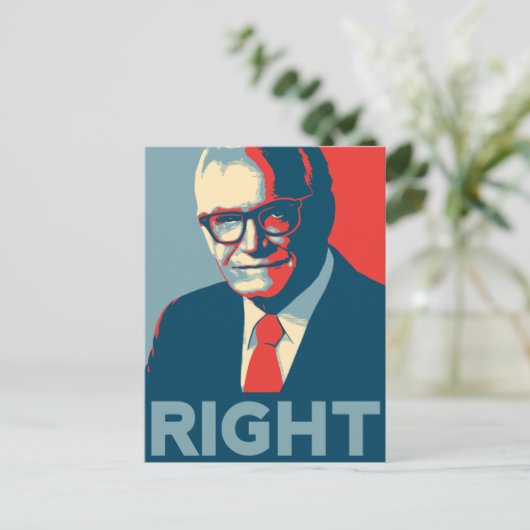 Barry Goldwater right Briefkaart (Staand voorkant)
