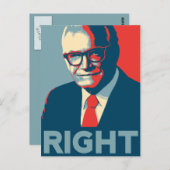 Barry Goldwater right Briefkaart (Voorkant / Achterkant)