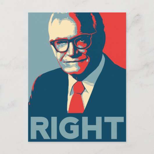 Barry Goldwater right Briefkaart (Voorkant)