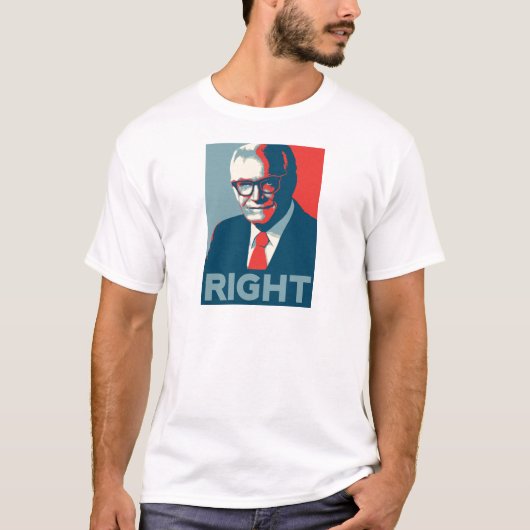 Barry Goldwater right T-shirt (Voorkant)