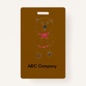 Barry I'd Badge (Voorkant)