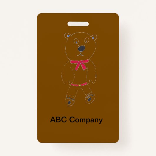 Barry I'd Badge (Voorkant)