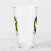 Barry Irish Shield & Claddagh Bier Glas (Rechts)