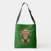 Barry Irish Shield & Claddagh Crossbody Tas (Achterkant)