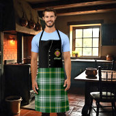 Barry Irish Shield & Tartan Gepersonaliseerde Kilt Schort
