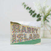 Barry Island die Wales het Briefkaart van de Muur (Staand voorkant)