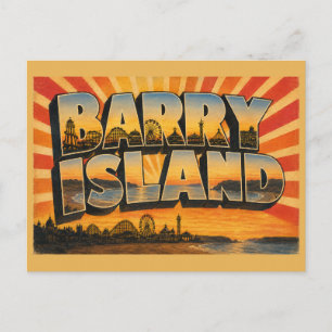 Barry Island Wales Reis uit het verleden Briefkaart