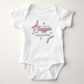BARRY Little Slugger Baseball Sports Thatelie Romper (Voorkant)