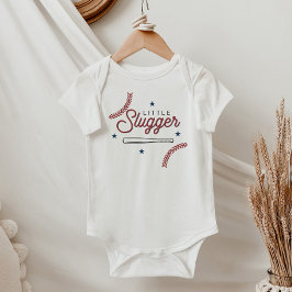 BARRY Little Slugger Baseball Sports Thatelie Romper