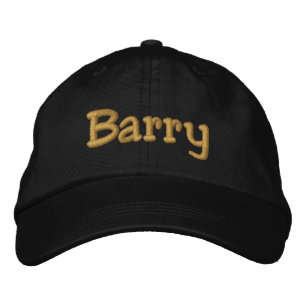 Barry Personalized Embroided Baseball Pet/Pet Geborduurde Pet