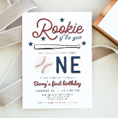 BARRY Rookie van het Jaar Honkbal 1e Verjaardag Kaart